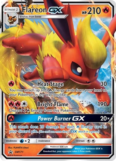 Flareon GX - SM171 - SM Promo Lp