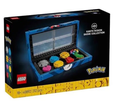 Pokemon Lego Badge Set 2026 (Sealed)