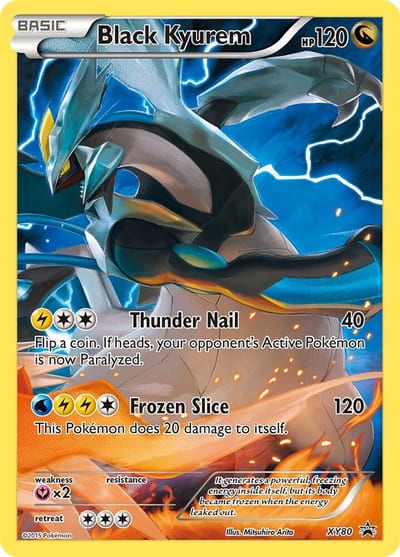 Black Kyurem - XY80 - XY Promos Nm