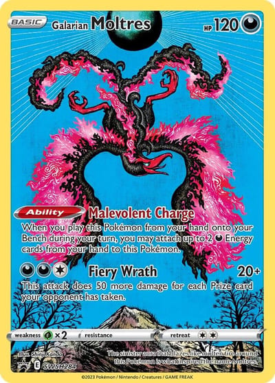 Galarian Moltres - SWSH284 - SWSH: Sword & Shield Promo Card Nm