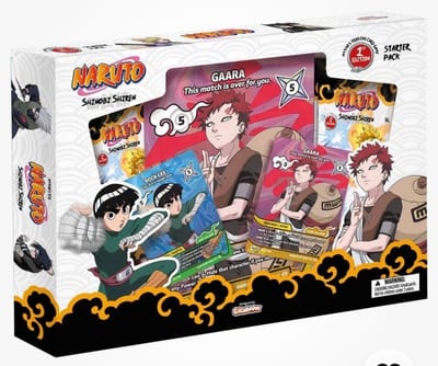 Naruto Mythos TCG Gaara Special Pack 1ST Edition Box