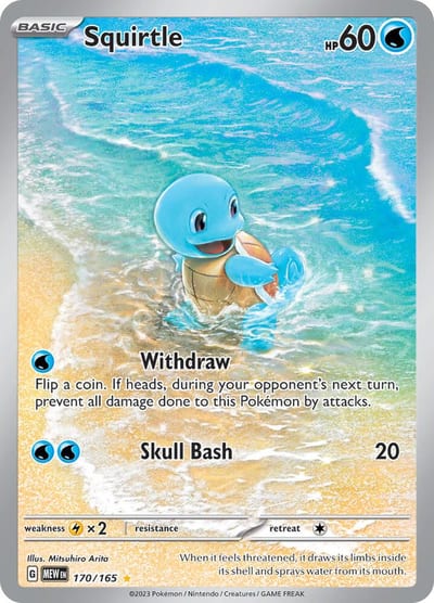 Squirtle - MEW 170/165