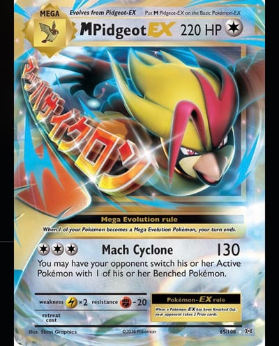 M Pidgeot EX 65/108