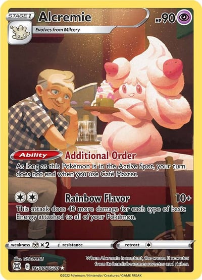 Alcremie - SWSH09: Brilliant Stars Trainer Gallery Nm