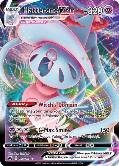 Hatterene VMAX - SWSH: Crown Zenith Nm