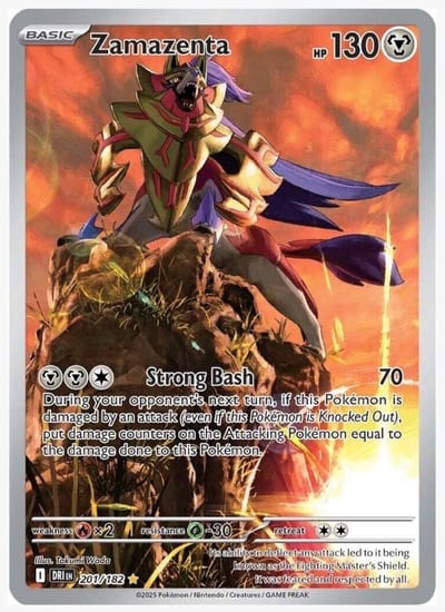 Zamazenta - 201/182 - SV10: Destined Rivals