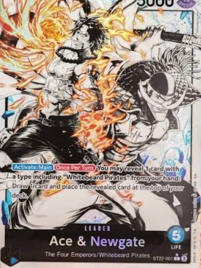 Ace & Newgate (Parallel) - Starter Deck 22: Ace & Newgate Nm
