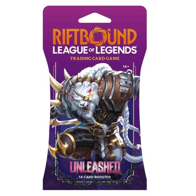 Riftbound Unleashed Booster Pack at Relic Collectibles
