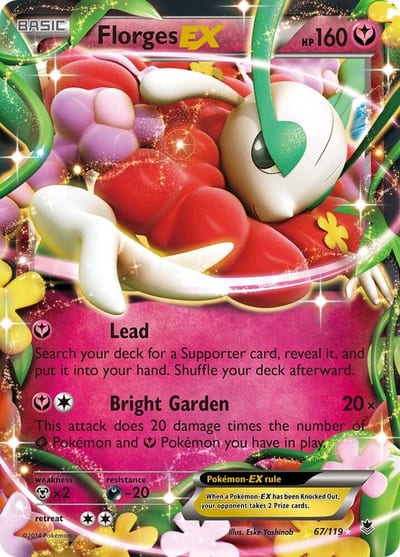 Florges EX - XY - Phantom Forces Lp