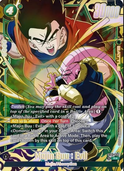 Majin Buu : Evil (Alternate Art) ST01-035