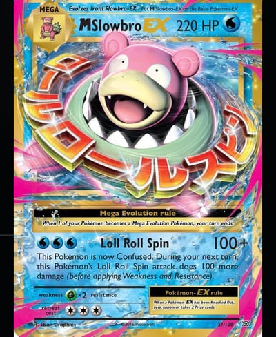 M Slowbro EX 27/108