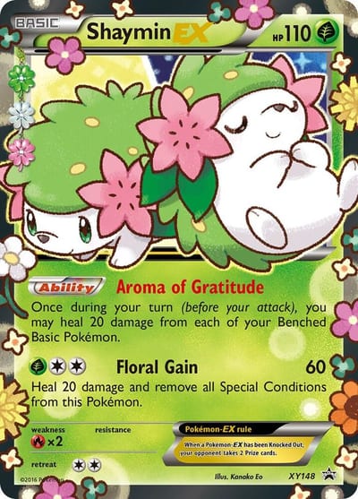 Shaymin EX - XY Promos Nm