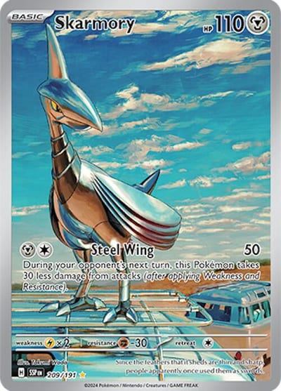 Skarmory - 209/191 - SV08: Surging Sparks Nm