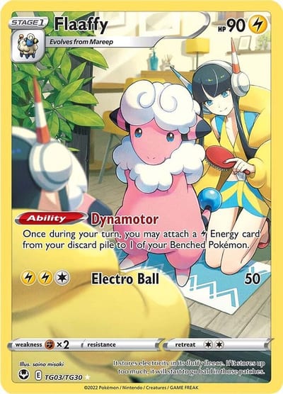 Flaaffy - SWSH12: Silver Tempest Trainer Gallery Nm