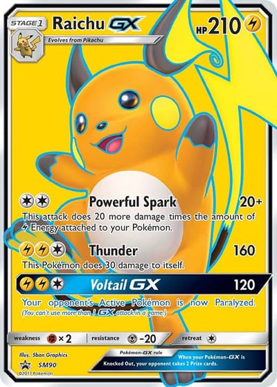 Raichu GX - SM90 - SM Promos MP