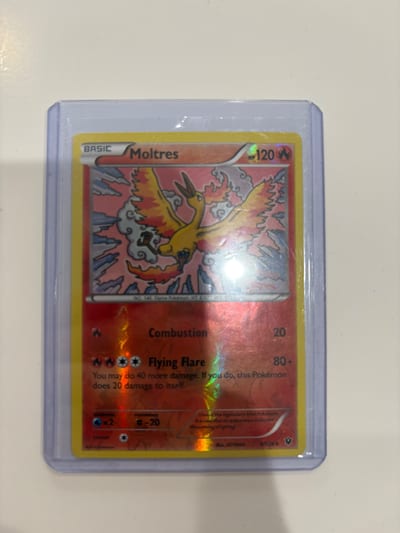 Moltres - XY - Fates Collide Reverse Holofoil Nm