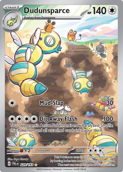 Dudunsparce - 229/193 - SV02: Paldea Evolved Nm