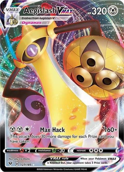 Aegislash VMAX - SWSH04: Vivid Voltage Nm