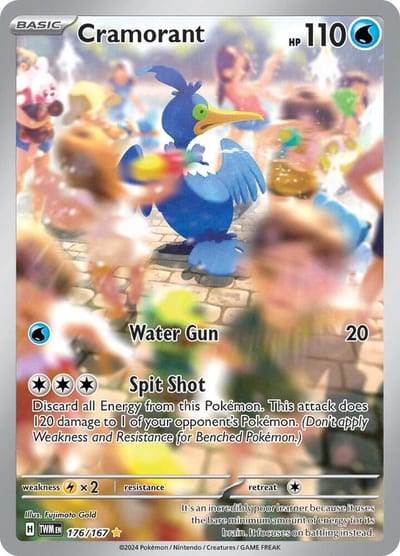 Cramorant - 176/167 - SV06: Twilight Masquerade Nm