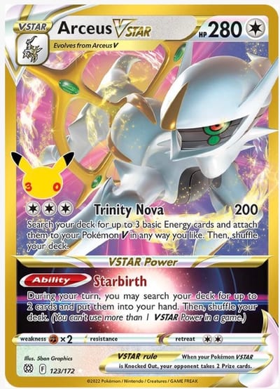 Arceus VSTAR - ME: 30th Celebration Classic Collection