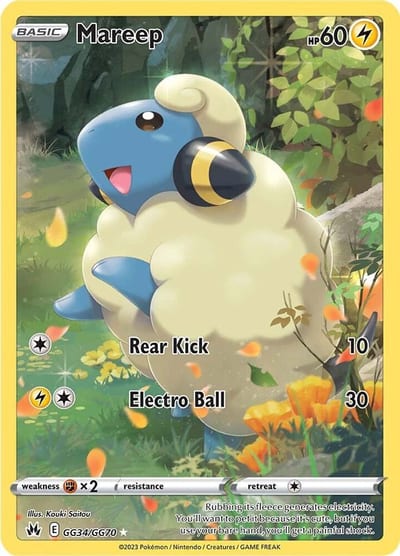 Mareep - SWSH: Crown Zenith: Galarian Gallery Nm