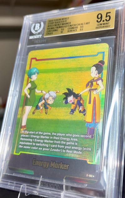 2026 Fusion World Story Booster 01 energy marker E-153 bgs 9.5