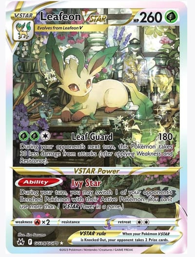 Leafeon VSTAR - SWSH: Crown Zenith: Galarian Gallery