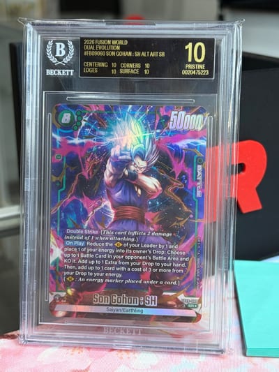 Son Gohan FB09-090 BGS 10 BLACK LABEL (Slab BGS 10 BLACK LABEL)
