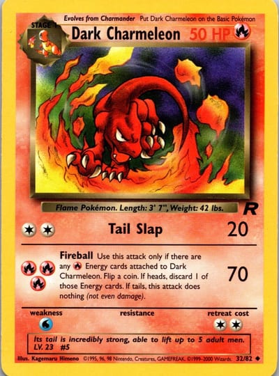 Dark Charmeleon - Team Rocket