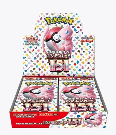 Pokemon Card 151 Booster Box - SV2a: Pokemon Card 151 (SV2a) (Sealed)