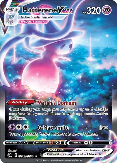 Hatterene VMAX - SWSH: Crown Zenith: Galarian Gallery Nm