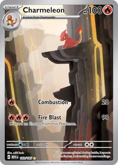 Charmeleon - MEW 169/165