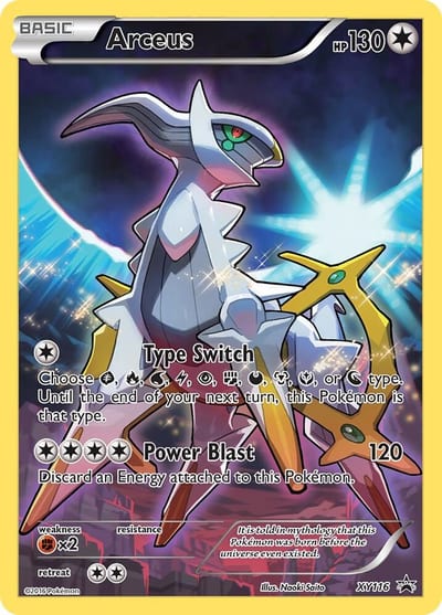 Arceus - XY116 - XY Promos Nm