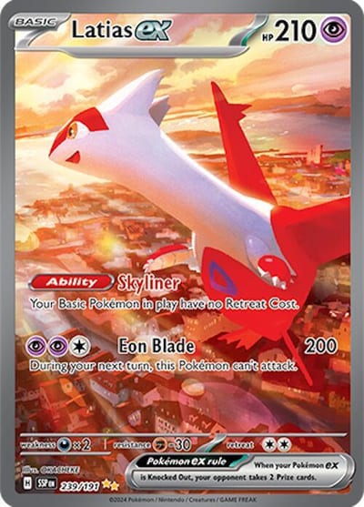 Latias ex - 239/191 - SV08: Surging Sparks Nm