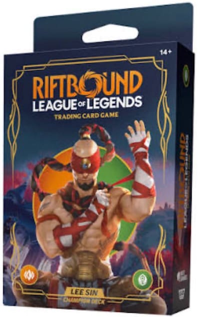 RiftBound Lee Sin Champions Deck (Sealed)