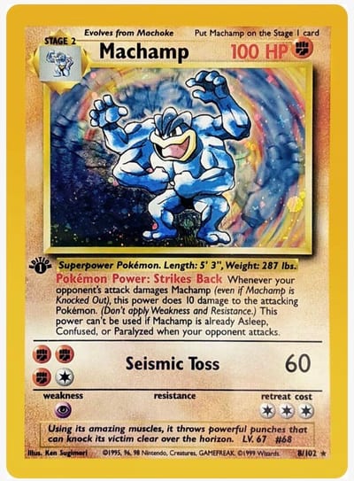 Machamp - 8/102 - Deck Exclusives (PR) (Sealed)