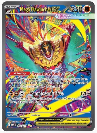 Mega Hawlucha ex - 283/217 - ME: Ascended Heroes
