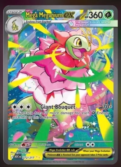 Mega Meganium EX 272/217 - NM