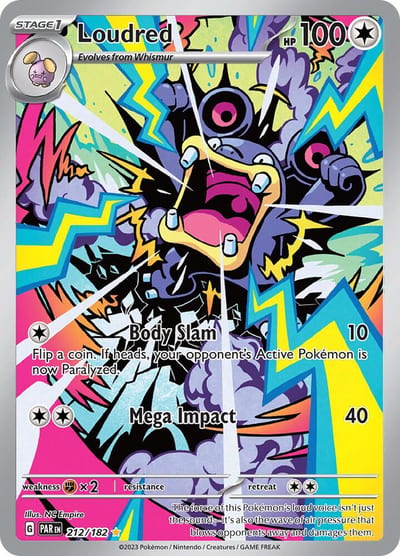 Loudred - 212/182 - SV04: Paradox Rift Nm