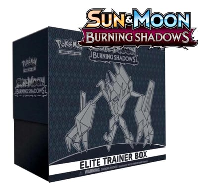 Sun and Moon Burning Shadows Elite Trainer Box (Sealed)