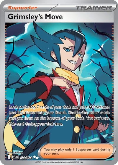 Grimsley's Move - 120/094 - ME02: Phantasmal Flames Nm