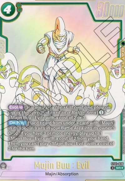 Majin Buu: Evil (Alternate Art) ST01-036