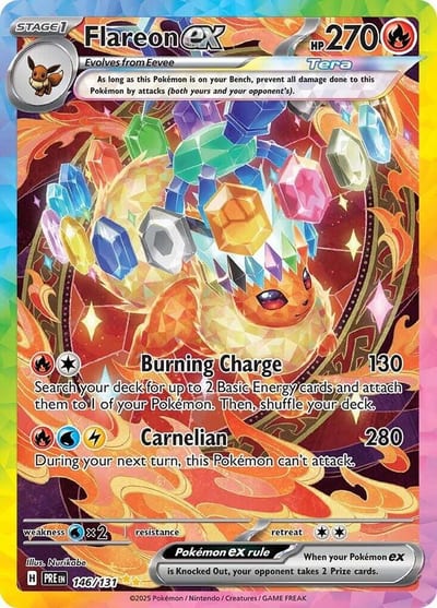 Flareon ex - 146/131 - SV: Prismatic Evolutions Nm