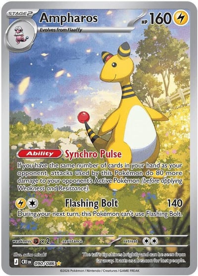 Ampharos - 090/086 - ME04: Chaos Rising Nm