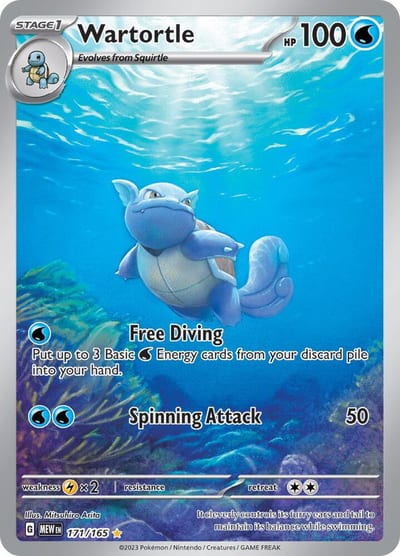 Wartortle - MEW 171/165