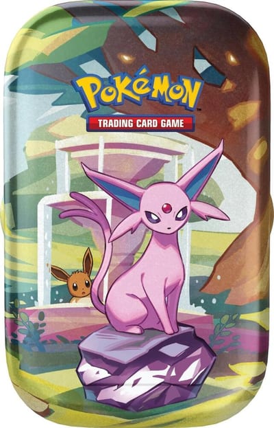 Prismatic Evolutions Mini Tin [Espeon] - SV: Prismatic Evolutions (Sealed)