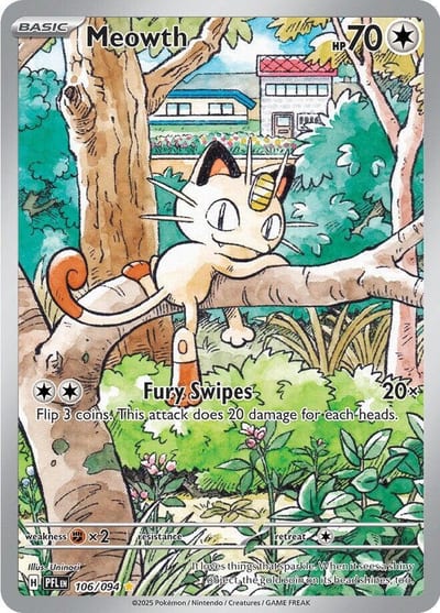 Meowth - ME02: Phantasmal Flames Nm