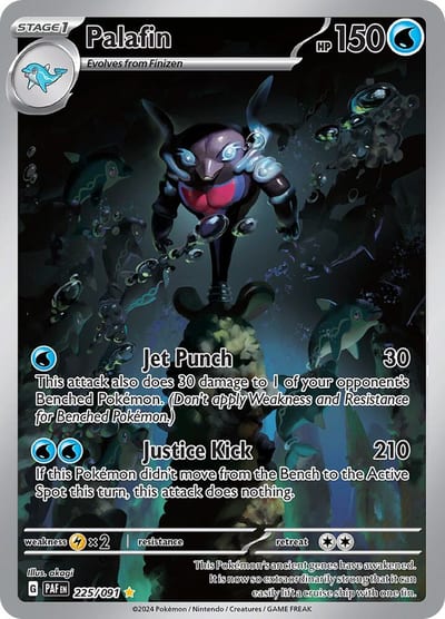 Palafin - 225/091 - SV: Paldean Fates Nm