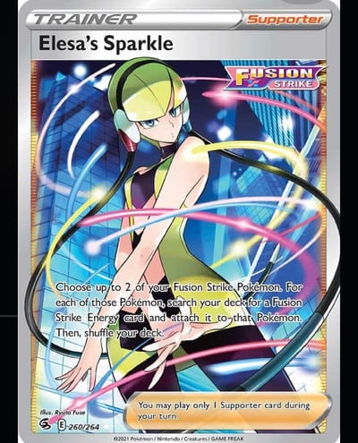 Elesa's Sparkle (Full Art) 260/264