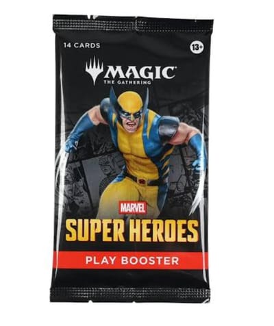 Super Heroes Play Booster Pack at Relic Collectibles